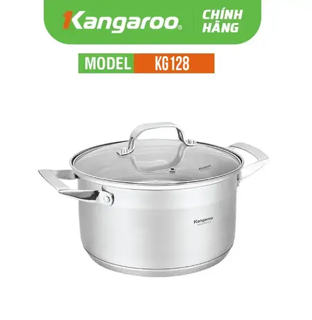 Nồi inox cao cấp 5 lớp Kangaroo KG128